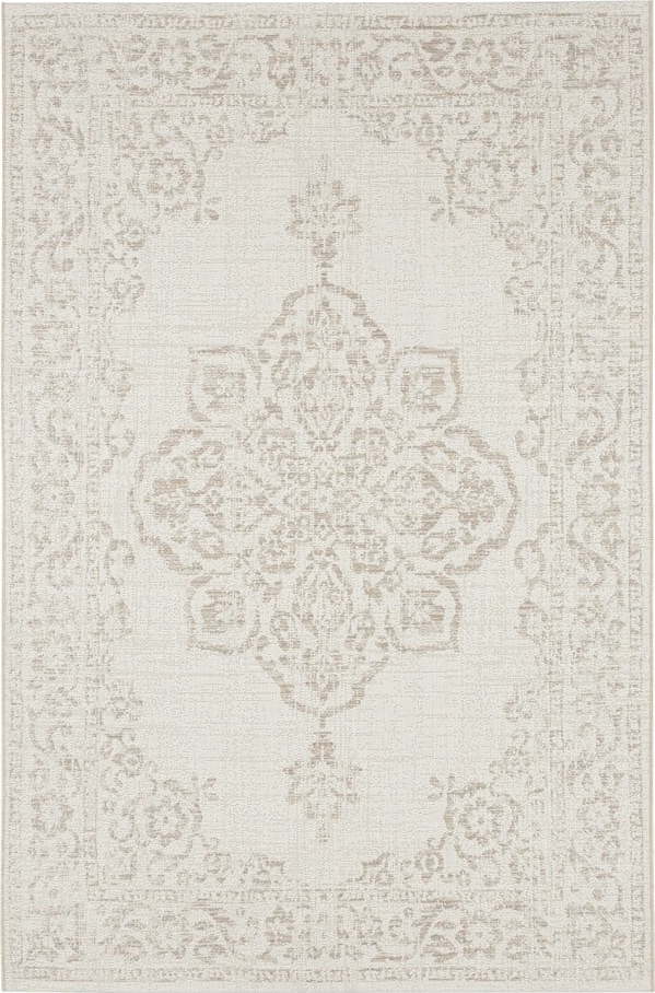 Béžový venkovní koberec Bougari Tilos