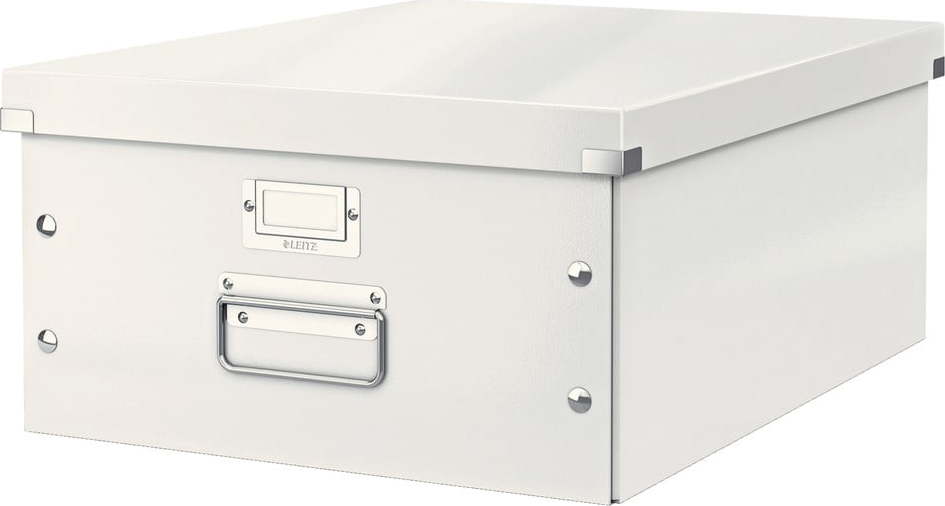 Bílá úložná krabice Leitz Universal