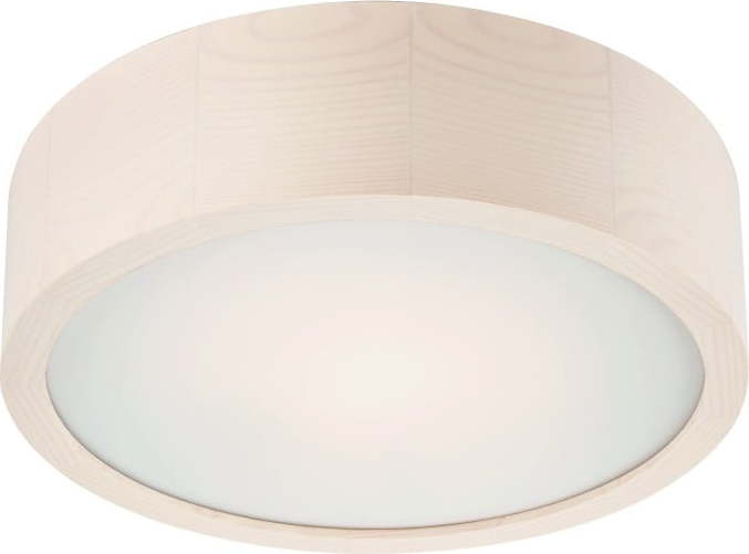 Bílé kruhové stropní svítodlo Lamkur Plafond