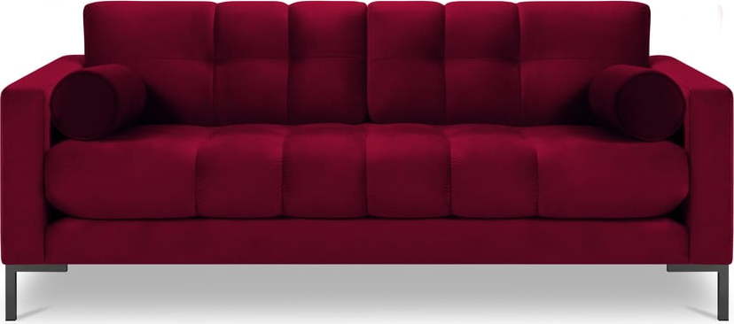 Červená sametová pohovka Cosmopolitan Design Bali Cosmopolitan design