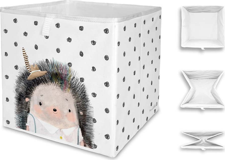 Dětský úložný box Mr. Little Fox Hedgehog Boy Mr. Little Fox
