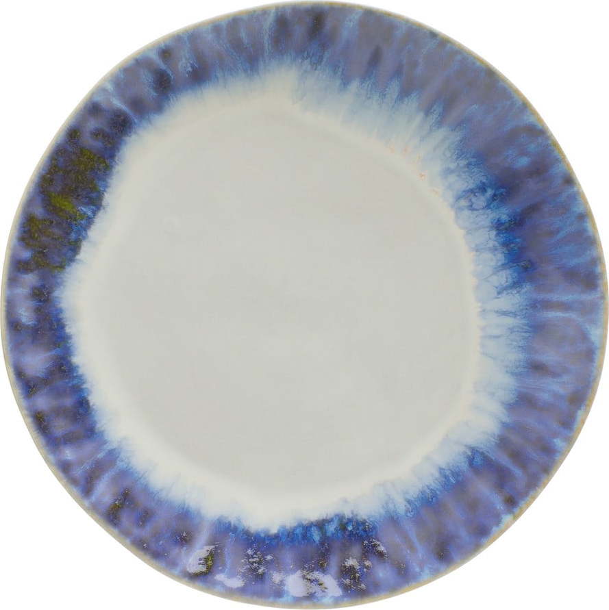 Modrý kameninový talíř Costa Nova Brisa