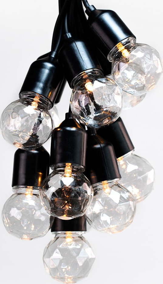 Prodloužení LED světelného řetězu DecoKing Indrustrial Bulb