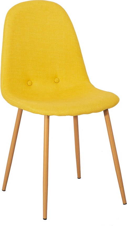 Sada 2 žlutých jídelních židlí loomi.design Lissy loomi.design