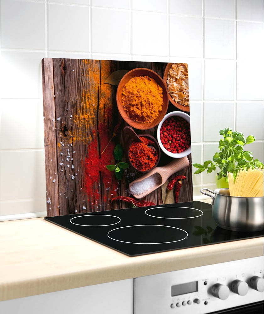 Skleněný kryt na sporák Wenko Spice