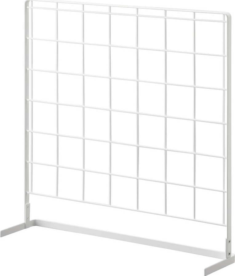 Bílý kuchyňský mřížkový panel YAMAZAKI Tower Grid
