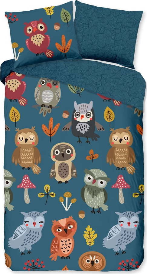 Dětské bavlněné povlečení Good Morning Owls