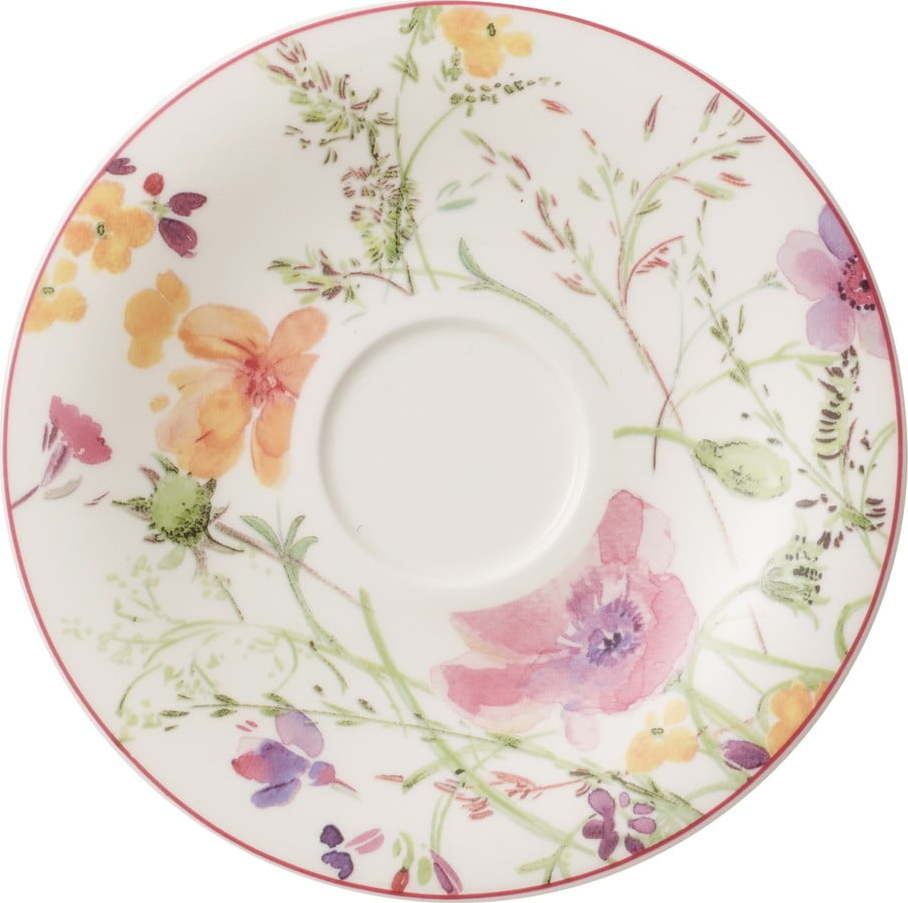 Porcelánový podšálek s motivem květin Villeroy & Boch Mariefleur Tea