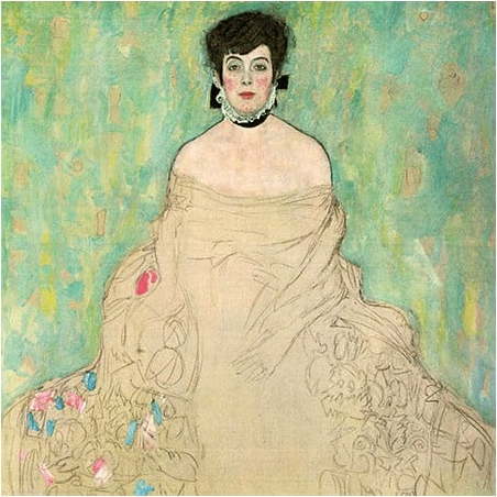 Reprodukce obrazu Gustav Klimt - Amalie Zuckerkandl