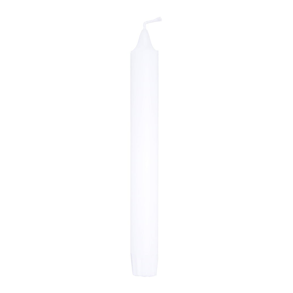Sada 8 bílých dlouhých svíček Ego Dekor ED