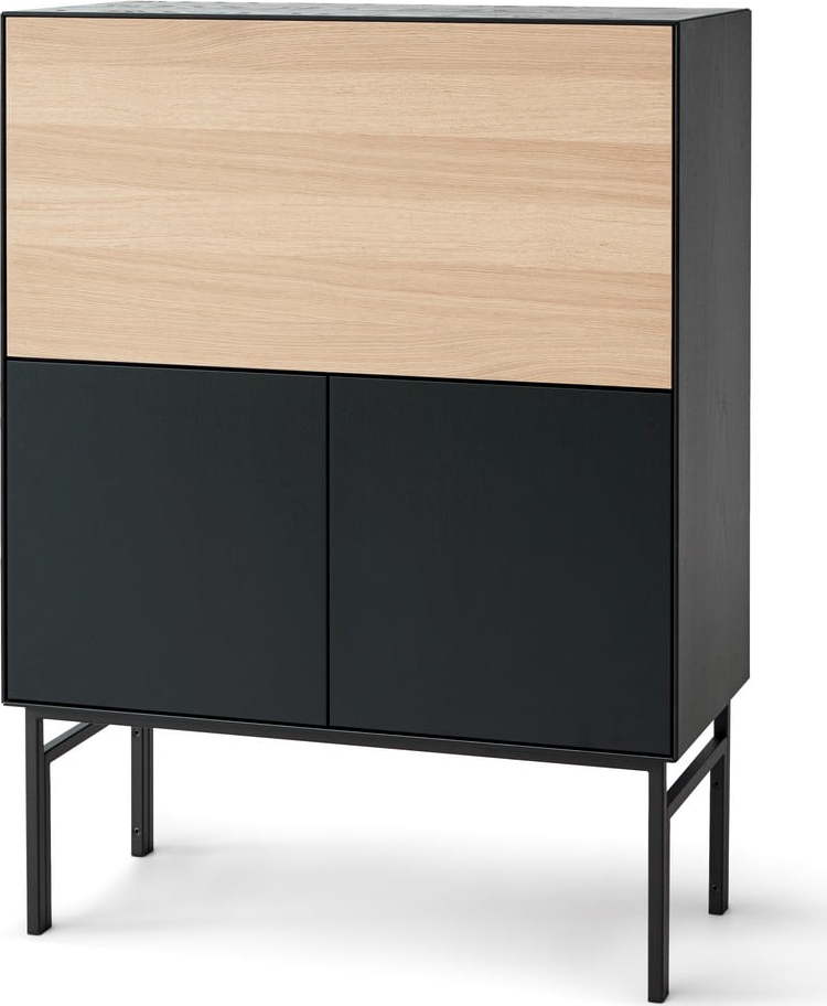 Černá barová skříňka Edge by Hammel Hammel