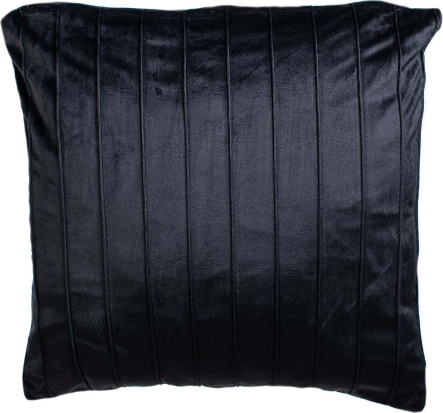 Černý dekorativní polštář JAHU collections Stripe