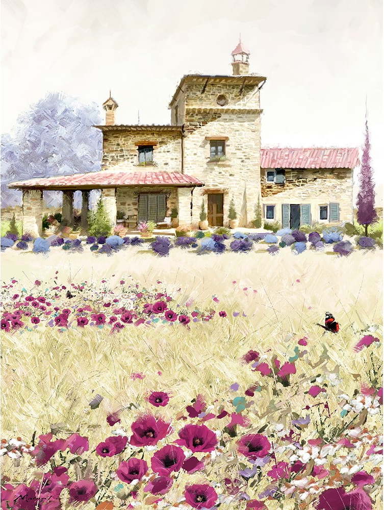 Obraz na plátně Styler Tuscany House