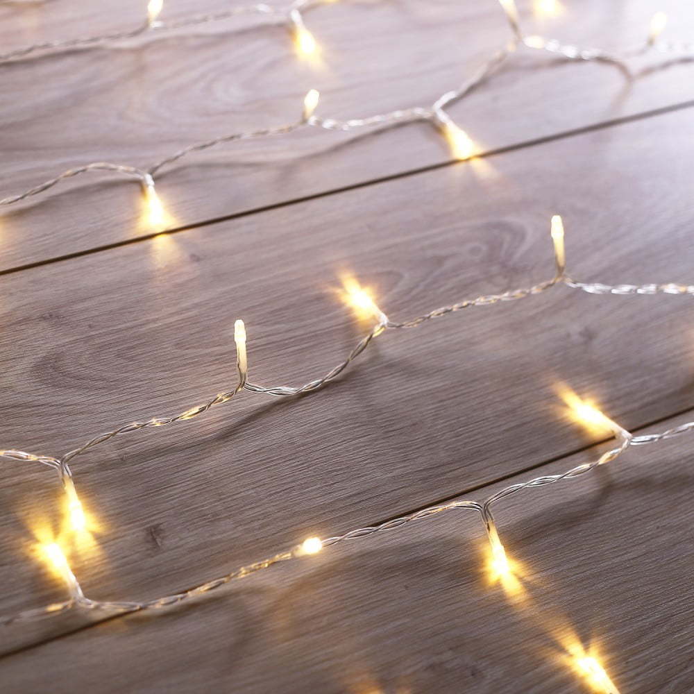 Prodloužení LED transparentního světelného řetězu DecoKing Christmas