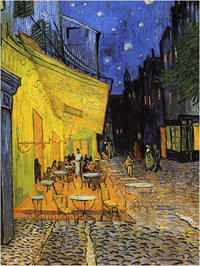 Reprodukce obrazu Vincent van Gogh - Cafe Terrace
