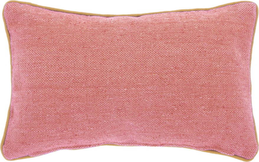 Růžový povlak na polštář z recyklovaného plastu La Forma Dalila