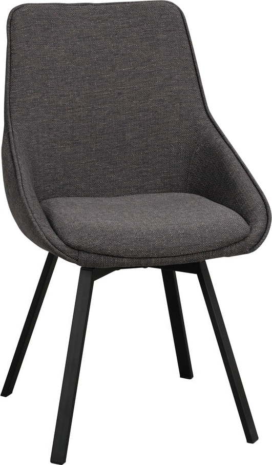 Šedá otočná kancelářská židle Rowico Alison Rowico