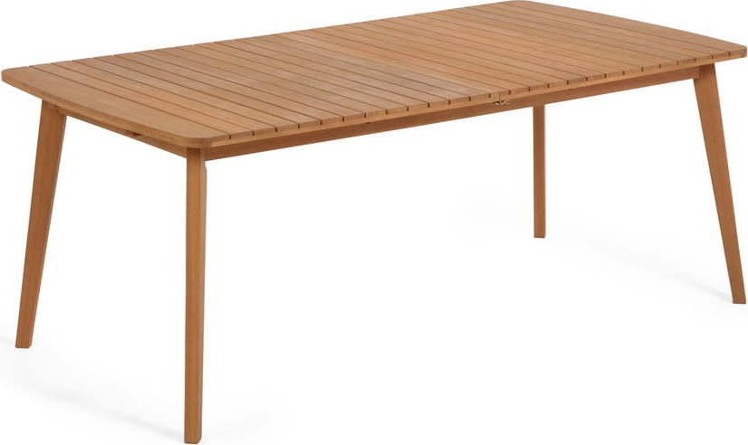 Zahradní rozkládací jídelní stůl z eukalyptového dřeva La Forma Hanzel La Forma