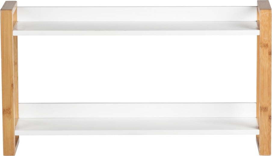 Bambusový nástěnný regál Wenko Finja