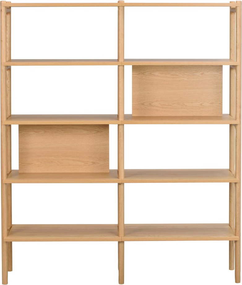 Knihovna s dubovou dýhou Rowico Holton Rowico