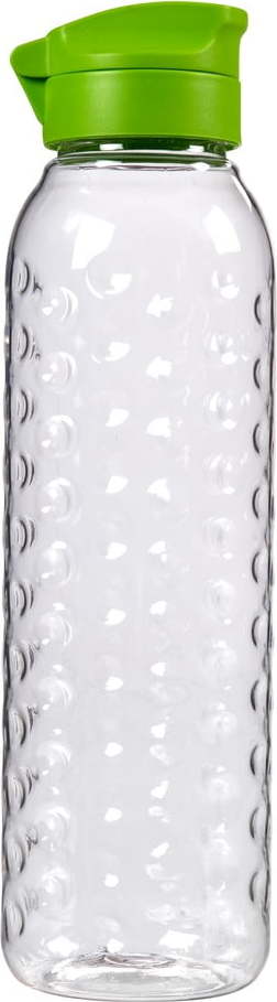 Láhev se zeleným víčkem Curver Dots