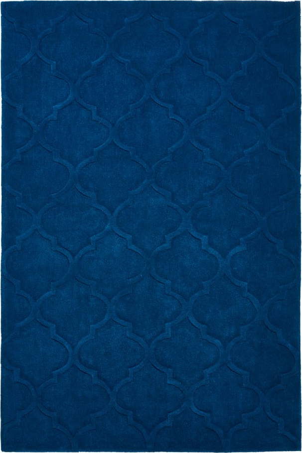 Námořnicky modrý koberec Think Rugs Hong Kong Puro