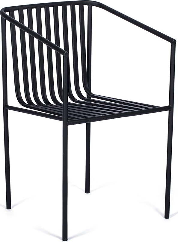 Sada 2 černých zahradních židlí Le Bonom Cecile Le Bonom