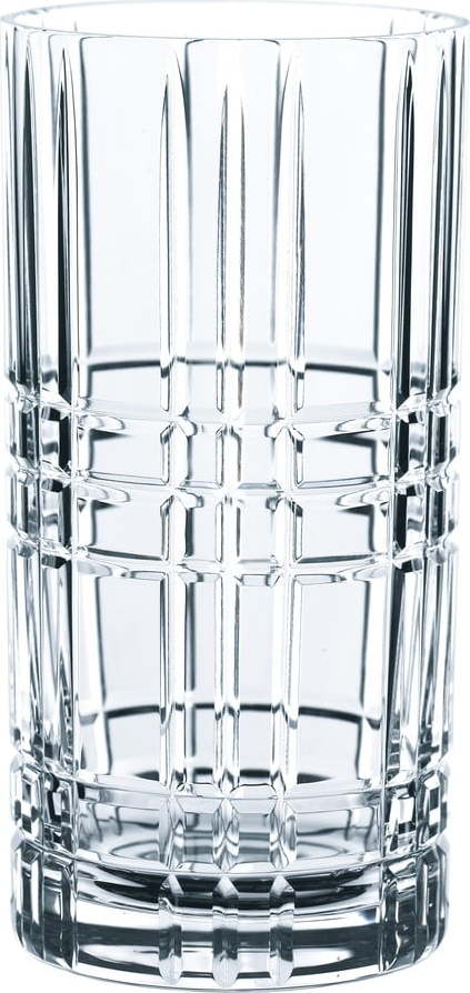 Sada 2 sklenic z křišťálového skla a tvořítka na led Nachtmann Long Drink
