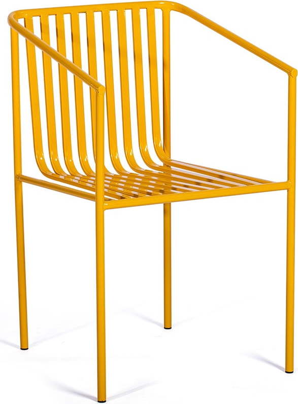 Sada 2 žlutých zahradních židlí Le Bonom Cecile Le Bonom