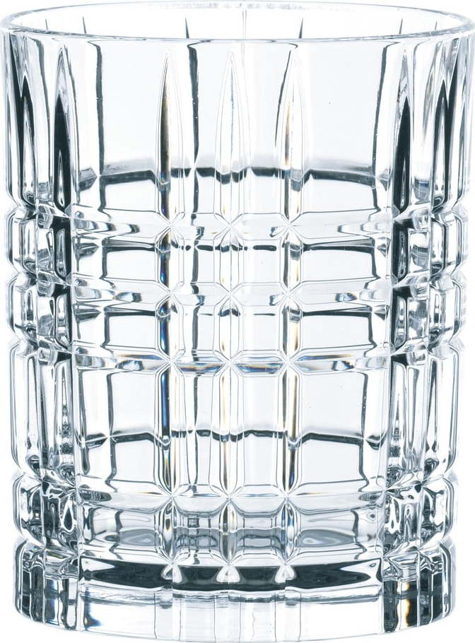 Sada 4 sklenic z křišťálového skla a tvořítka na led Nachtmann Whiskey