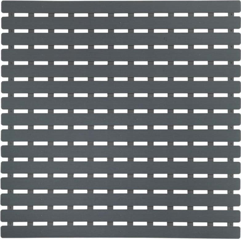 Tmavě šedá podložka do sprchového koutu Wenko Arinos