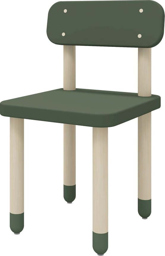 Zelená dětská židle Flexa Dots Flexa