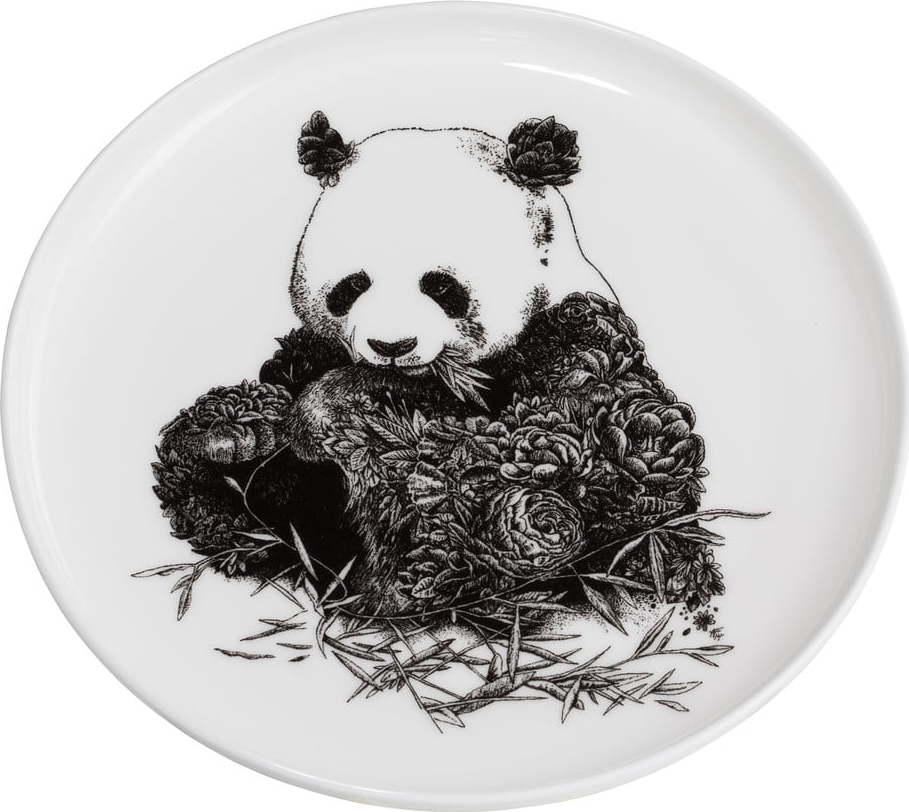 Bílý porcelánový talíř Maxwell & Williams Marini Ferlazzo Panda