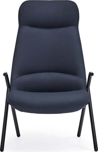 Tmavě modré křeslo Teulat Dins