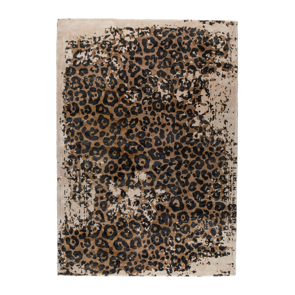 Béžovo-černý koberec Dutchbone Satwa