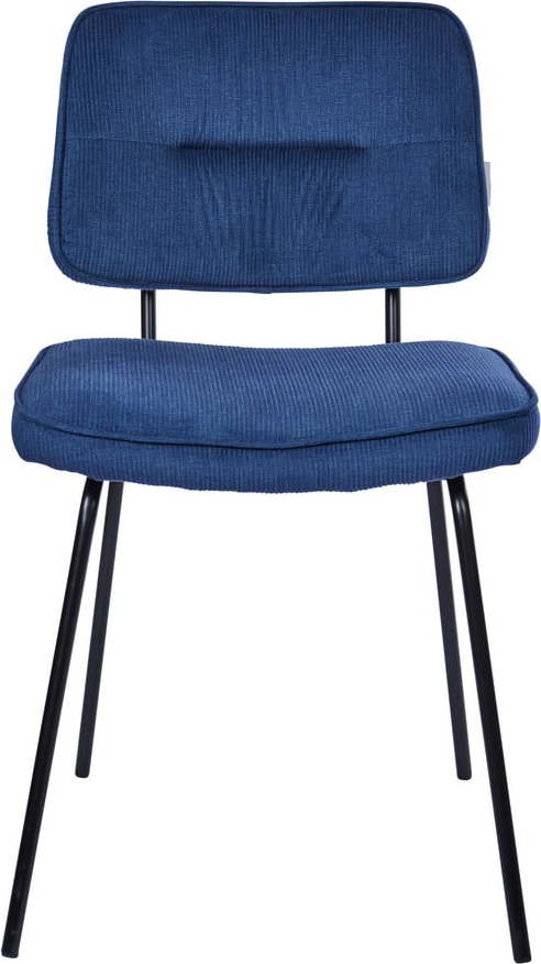 Tmavě modrá jídelní židle Tom Tailor for Tenzo Tube Chair Tom Tailor for Tenzo