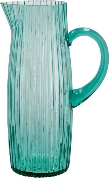 Zelený skleněný džbán Bitz Kusintha