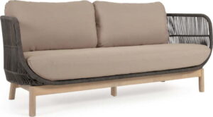 B&eacute;žov&aacute; zahradn&iacute; pohovka Kave Home Catalina Kave Home