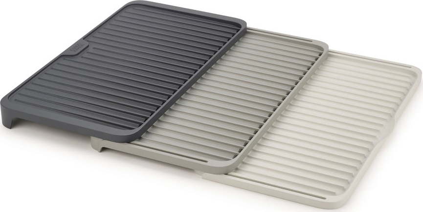 Šedý rozšiřovatelný odkapávač Joseph Joseph Tier Joseph joseph