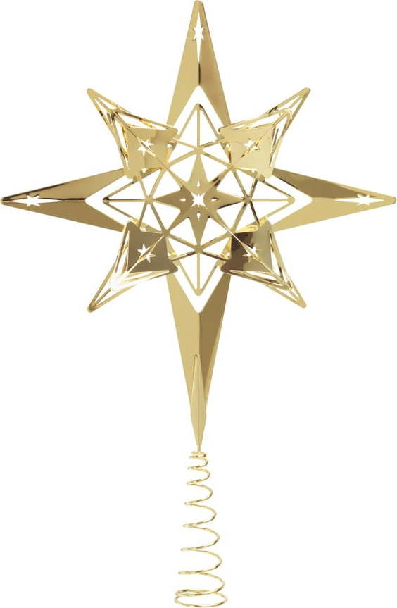 Špička na vánoční stromek ve zlaté barvě Kähler Design Kähler Design