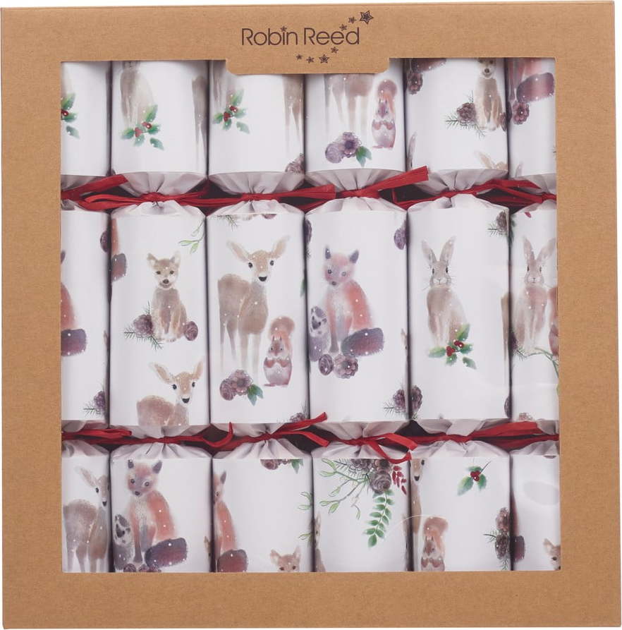 Vánoční crackery v sadě 6 ks Flower Seeds - Robin Reed Robin Reed
