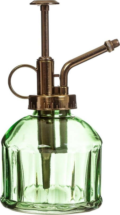 Zelený rozprašovač z mědi a skla Sass & Belle
