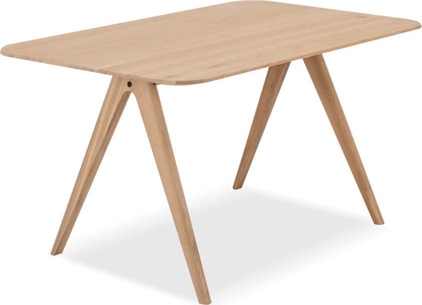 Jídelní stůl z dubového dřeva Gazzda Ava