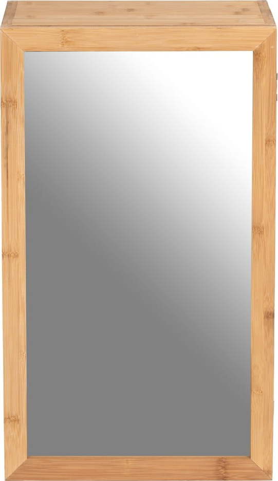 Koupelnová skříňka z bambusového dřeva se zrcadlem Wenko Bambusa WENKO