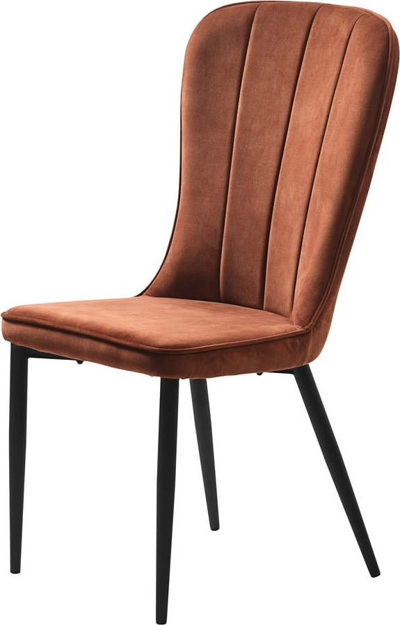 Oranžová jídelní židle Unique Furniture Hudson Unique Furniture