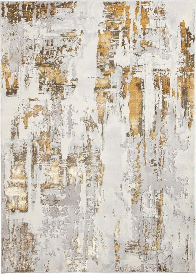 Šedý/ve zlaté barvě koberec 170x120 cm Apollo - Think Rugs Think Rugs