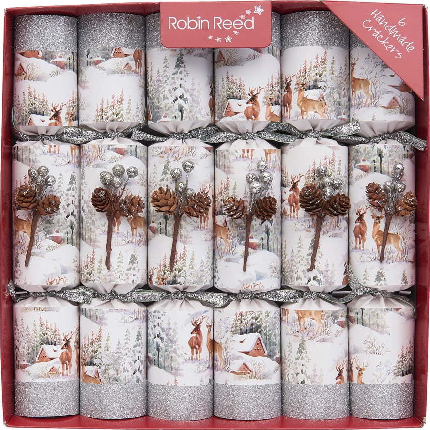 Vánoční crackery v sadě 6 ks Aspen Sparkle - Robin Reed Robin Reed