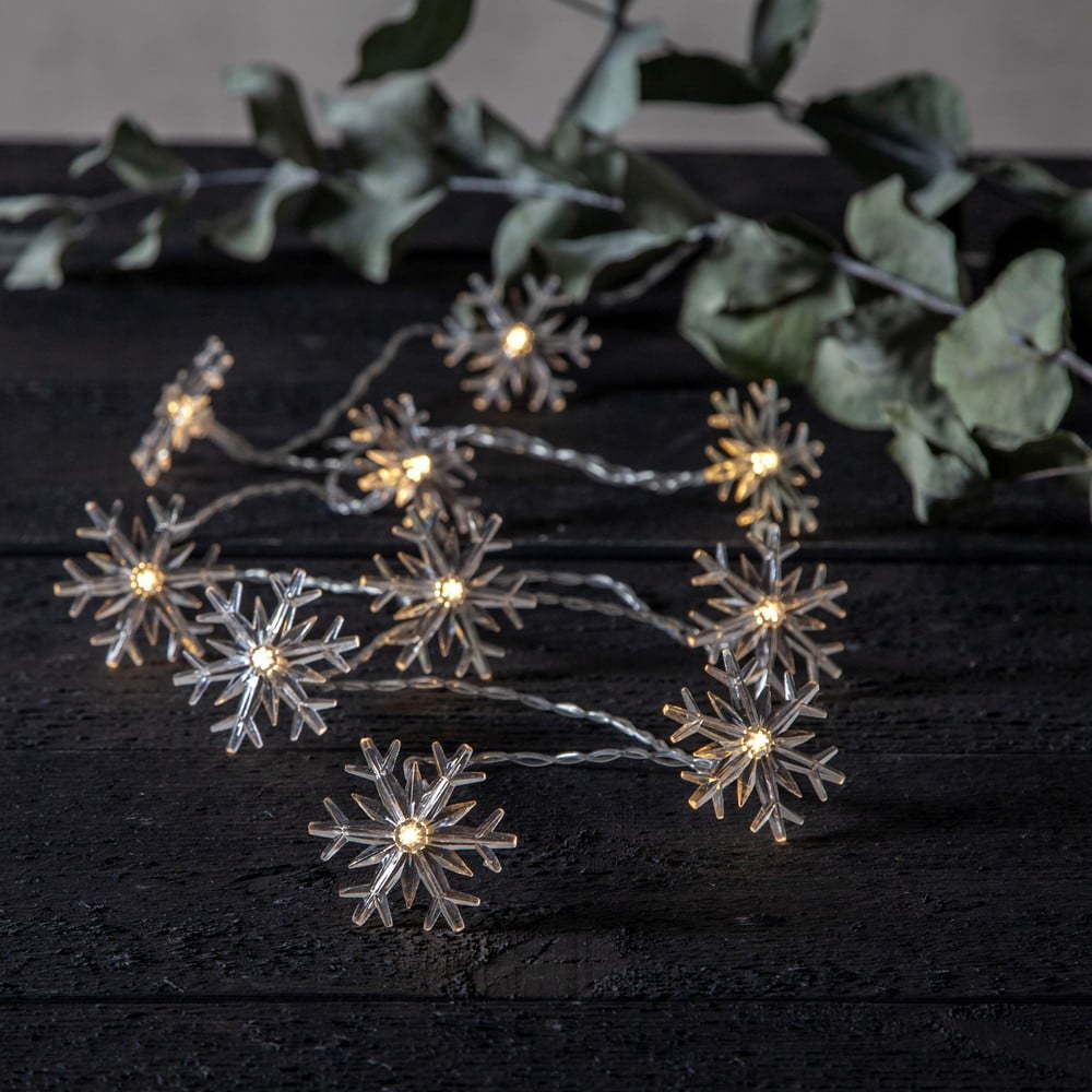 Vánoční světelný řetěz 135 cm Izy Snowflakes - Star Trading Star Trading