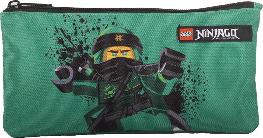 Zelené pouzdro na tužky LEGO® NINJAGO Lloyd LEGO
