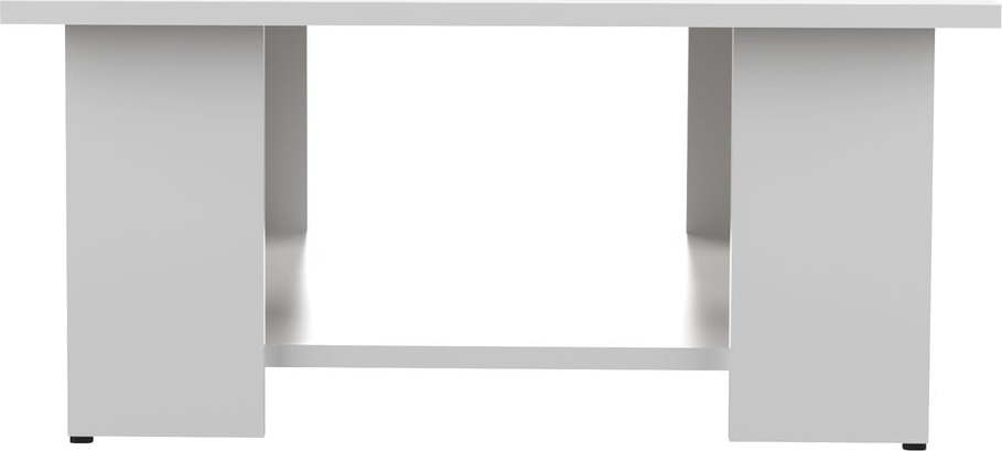 Bílý konferenční stolek 67x67 cm Square - TemaHome France TemaHome France